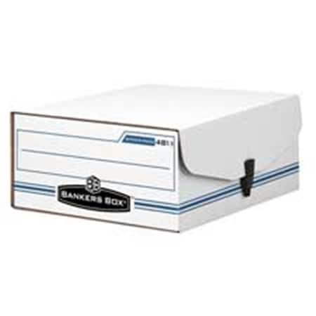 Fellowes Fellowes Mfg. Co. FEL48110 Binder-Pak Storage File- 9-.13 in x11-.38 in x4-.75 in - White-Blue FEL48110